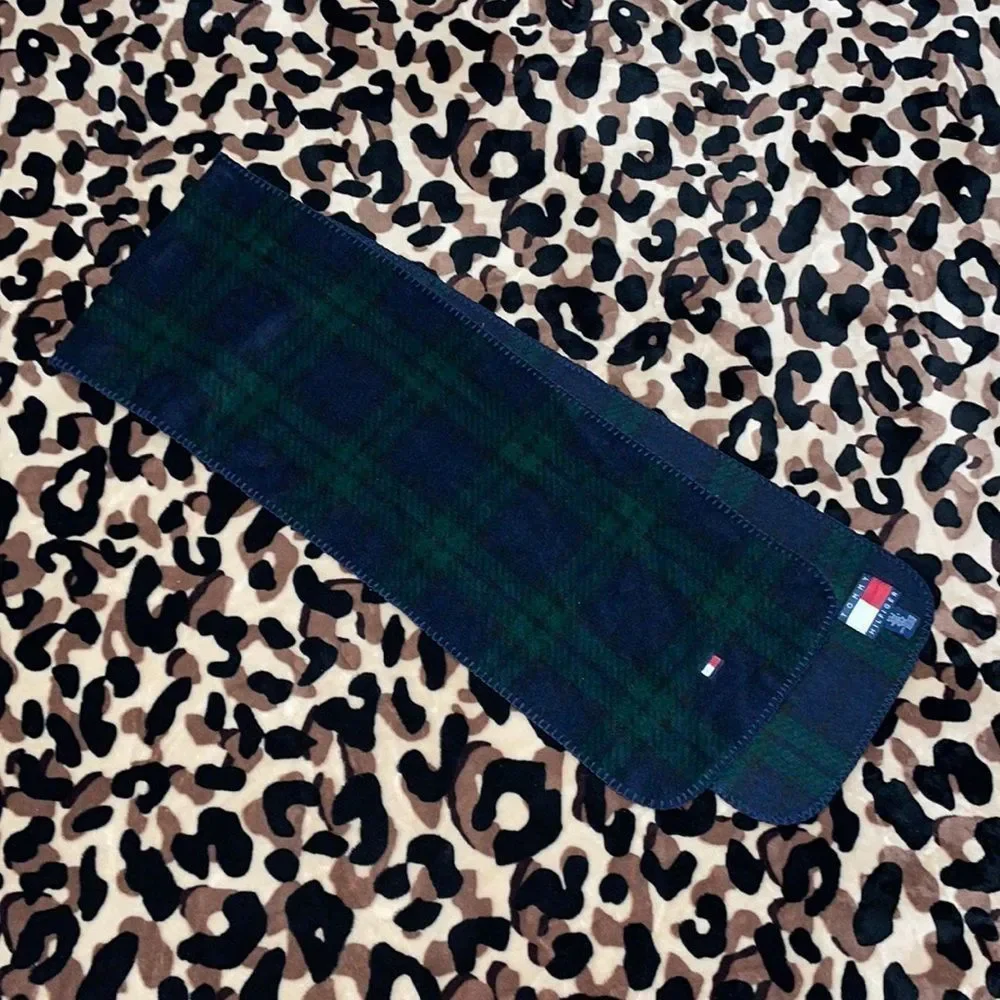 •TOMMY HILFIGER•CLASSIC GREEN/BLUE BUFFALO PLAID 10